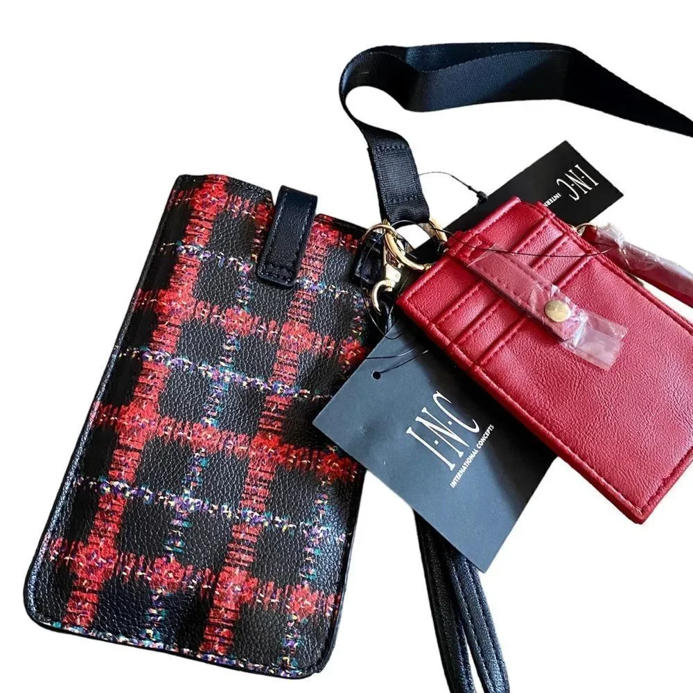 INC Phone Wristlet & Card Holder NWT
